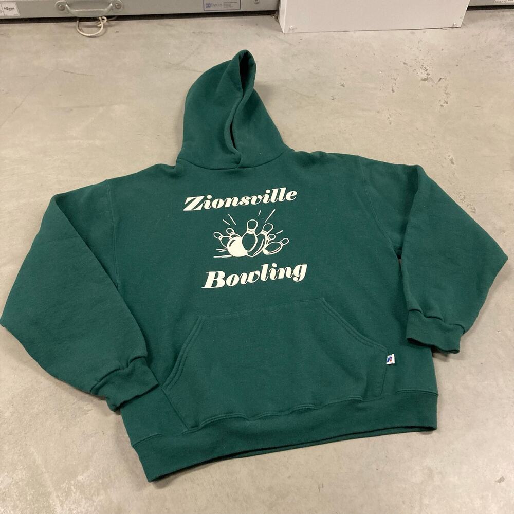 vintage y2k Russell athletic graphic hoodie